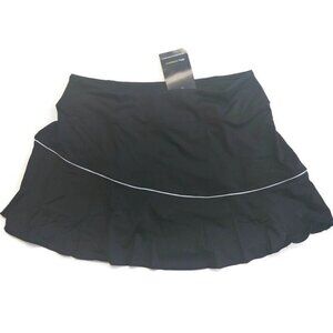 32e SANERYI Womens Size M Tennis Golf Athletic Skirt Workouts Training Black